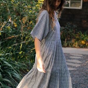 Christy Dawn Theo Dress in Cerulean Anemone Field Women’s Size XS